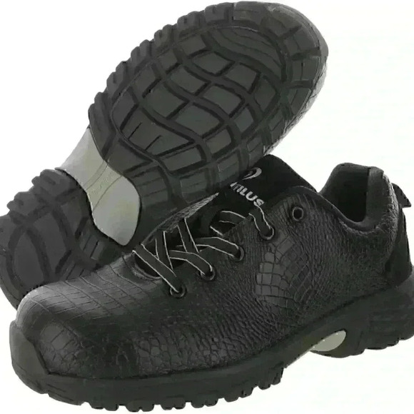 Nautilus Safety Footwear Spark CT Spark Oxford Women,s Black 5.5 - Wide N1074 - Picture 2 of 7